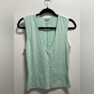 Free People Intimately Women's Second Skin Camisole in Aqua Jade Sz L  Slim
